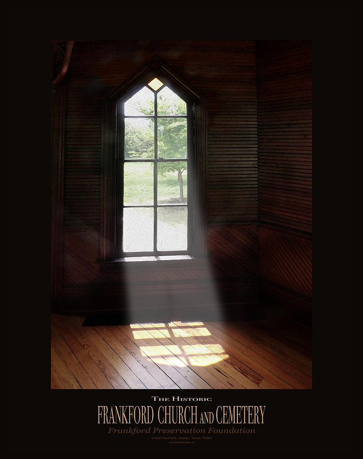 Frankford Church - Let The Sun Shine In POSTER Photograph by Robert J Sadler
