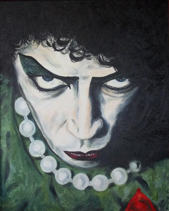 The Rocky Horror Picture Show Painting - Frankie by Deana Smith