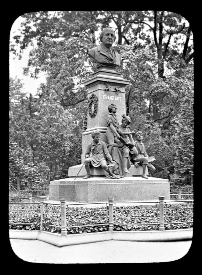 Franz Abt Monument Braunschweig Germany 1903 Photograph by A Macarthur Gurmankin