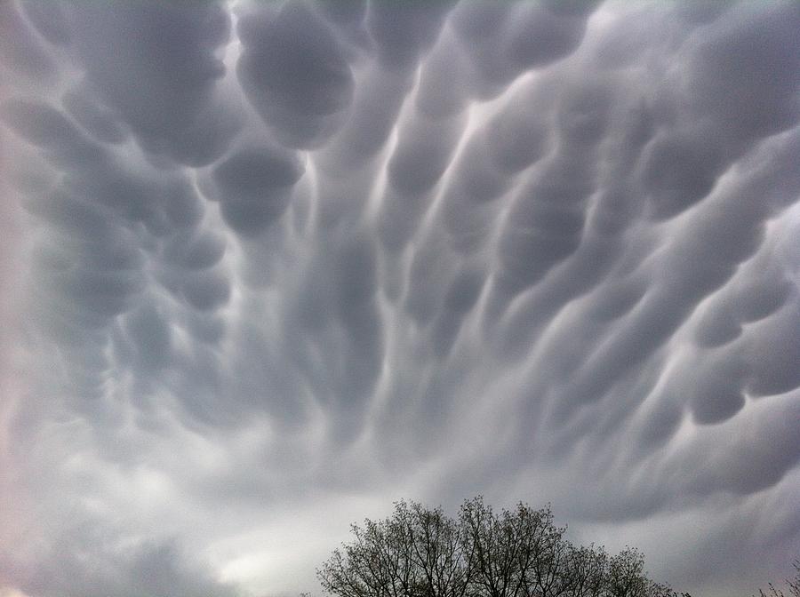 Freaky Clouds  Photograph by Christy Pooschke