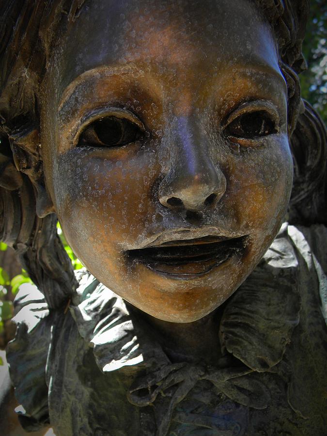 Bronze Statuary Photograph - Freckles by Frank Wilson