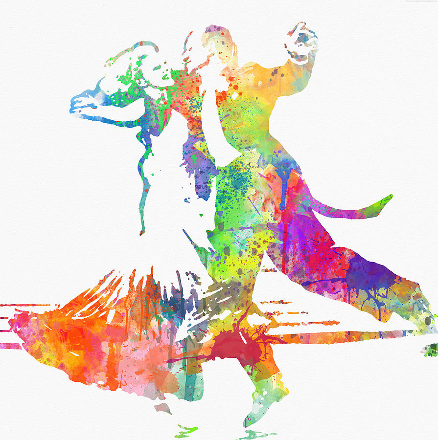 Fred Astaire and Ginger Rogers Digital Art by Patricia Lintner