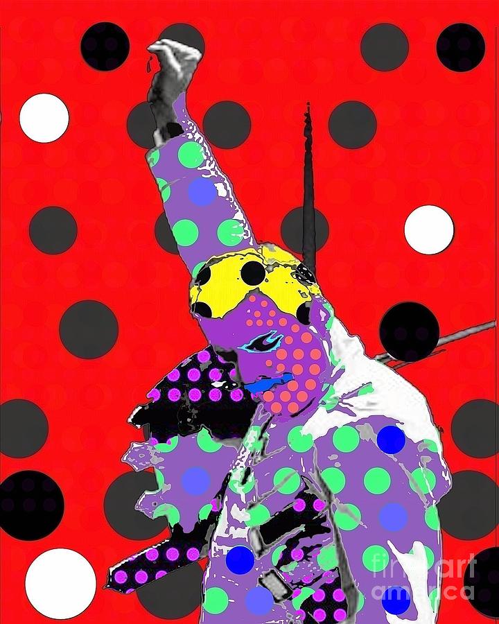 Freddie Mercury Digital Art by Ricky Sencion