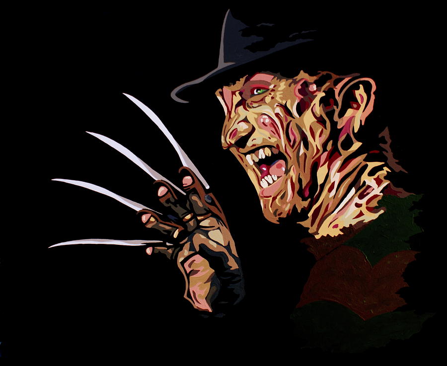 Freddy Painting by Ian King