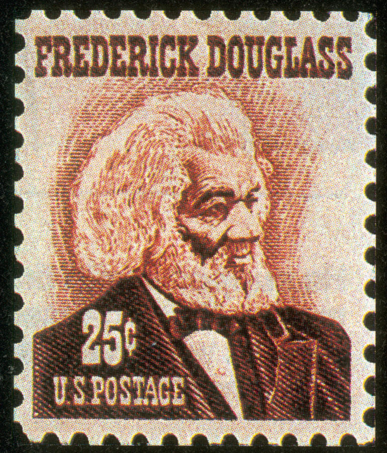 Frederick Douglass, U.s. Postage Stamp Photograph by Science Source