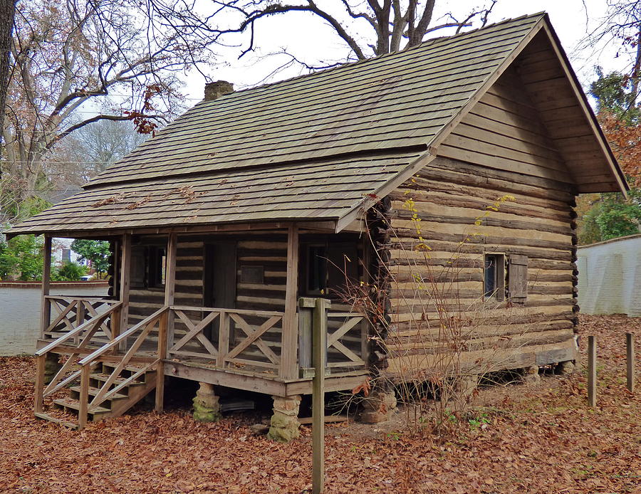Frederick Ergle Log Cabin Photograph by Jean Wright