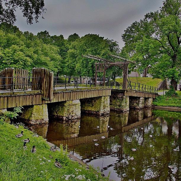 Fredrikstad, Bro Til Gamlebyen. Hdr Photograph by Stig-Ole Skaldeboe