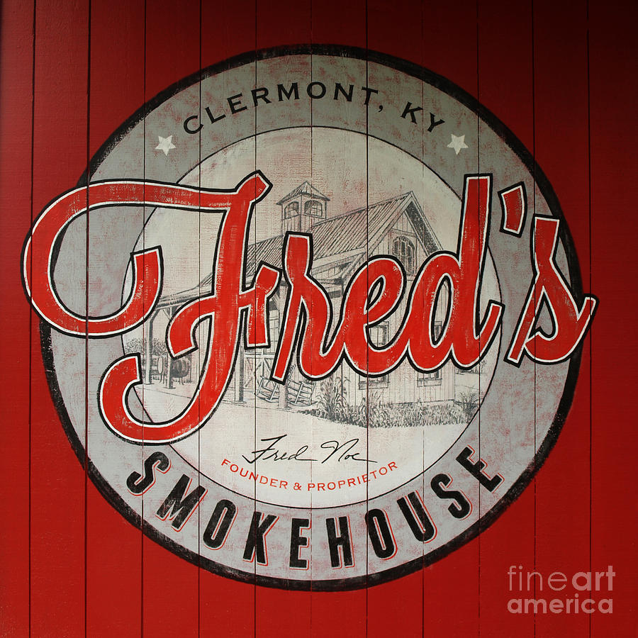 Freds Smokehouse Photograph by Mary Capriole