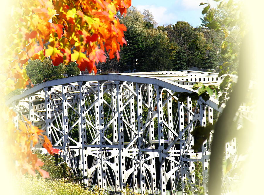 Free Bridge from Lafayette College Photograph by Jacqueline M Lewis