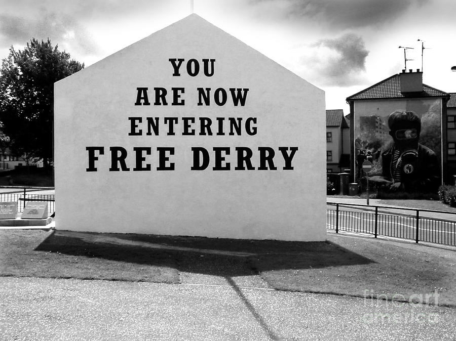 Free Derry Corner 9 Photograph by Nina Ficur Feenan