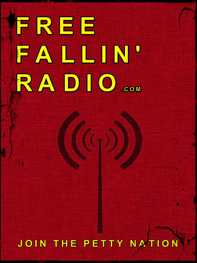 Free Fallin Radio Retro Digital Art by Tom DiFrancesca