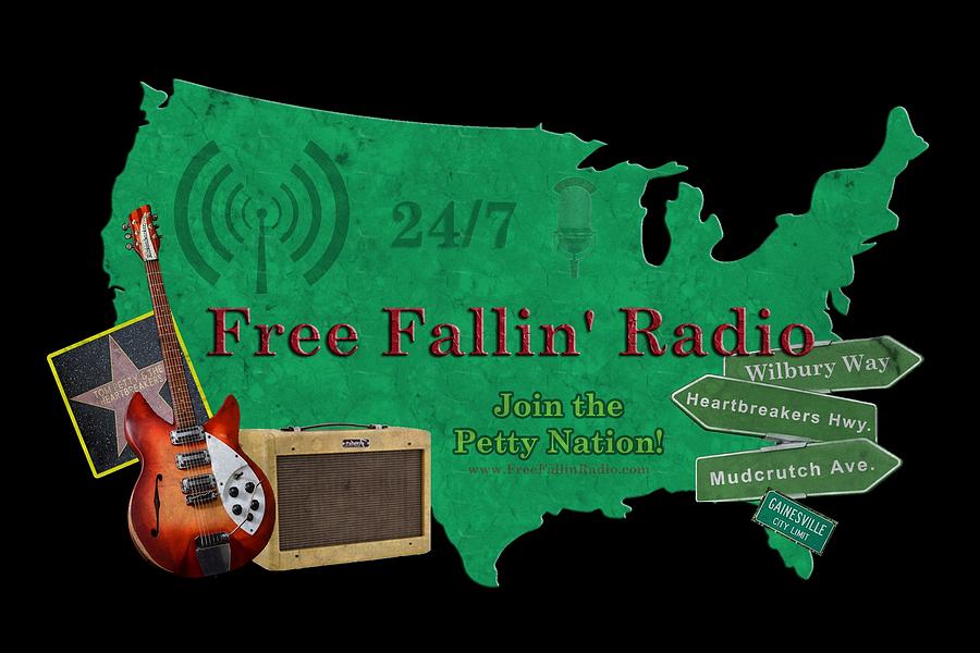 Free Fallin Radio Digital Art by Tom DiFrancesca