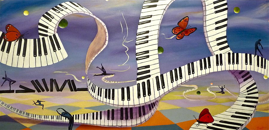 Fantasy Painting - Free to Fly by Tammy Watt