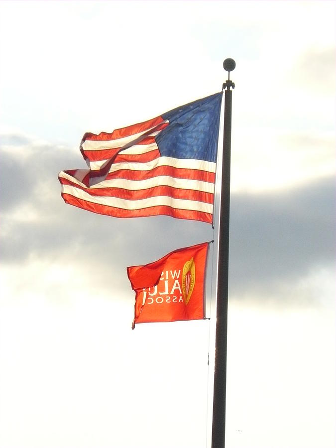 Flag Photograph - Freedom by Angela Killary
