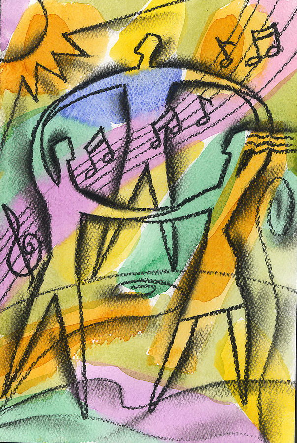 Music, Harmony and Health Painting by Leon Zernitsky