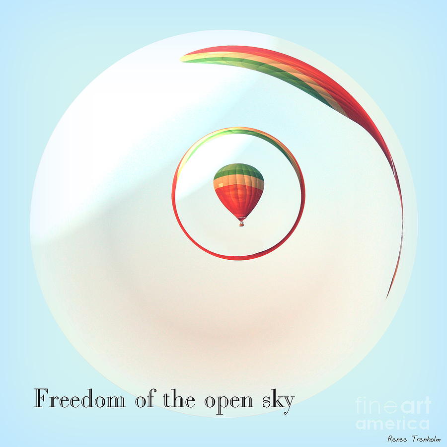 Freedom Of The Open Sky Photograph by Renee Trenholm
