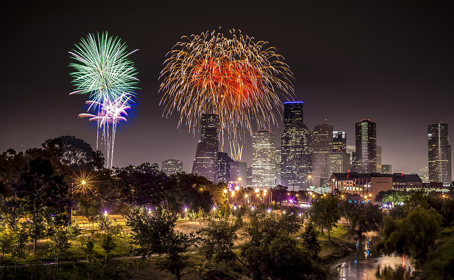 Independence Day Photograph - Freedom Over Texas by David Morefield