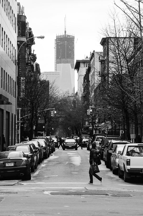 Freedom Tower from Washington Square Park Photograph by Erin Cadigan