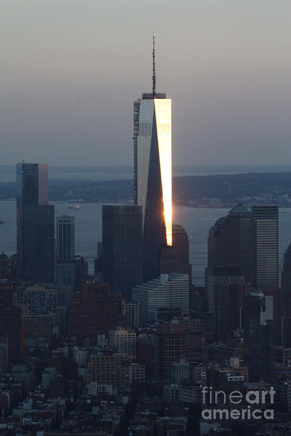 Freedom Tower Photograph by John Telfer
