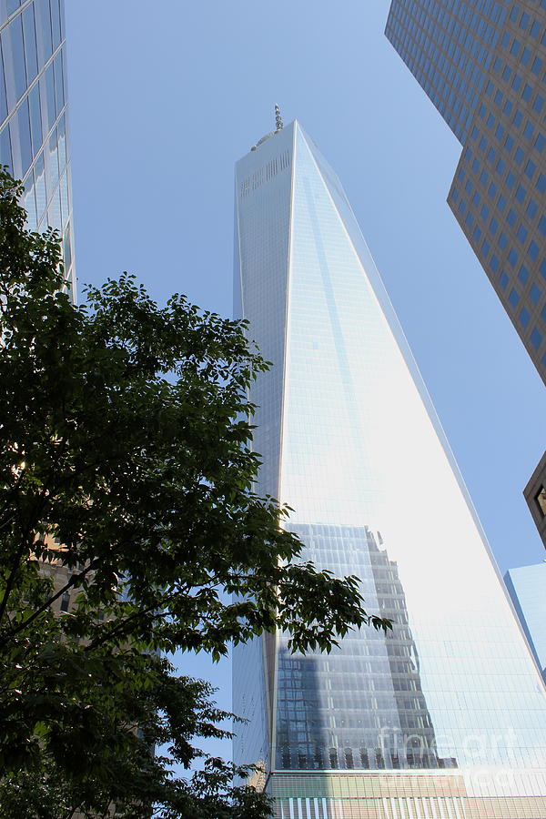 Freedom Tower - One World Trade Ctr. Photograph by Alice Terrill