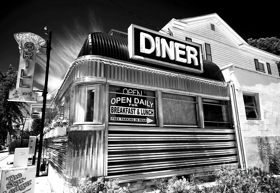 Freehold Diner Photograph - Freehold Diner New Jersey by John Rizzuto Freehold Diner Photograph - Freehold Diner New Jersey by John Rizzuto