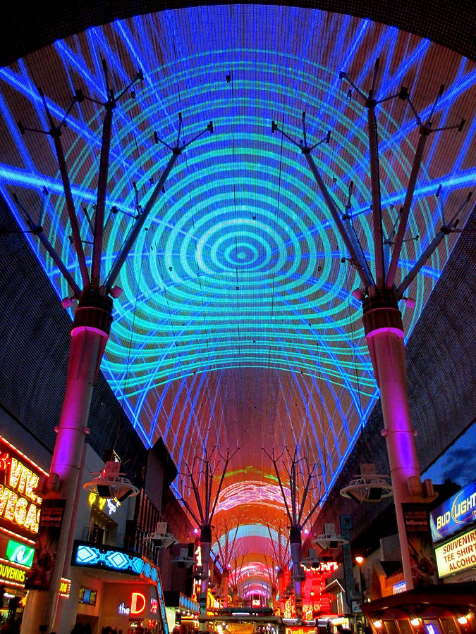 Freemont Street Experience One Photograph by Randall Weidner | Fine Art ...