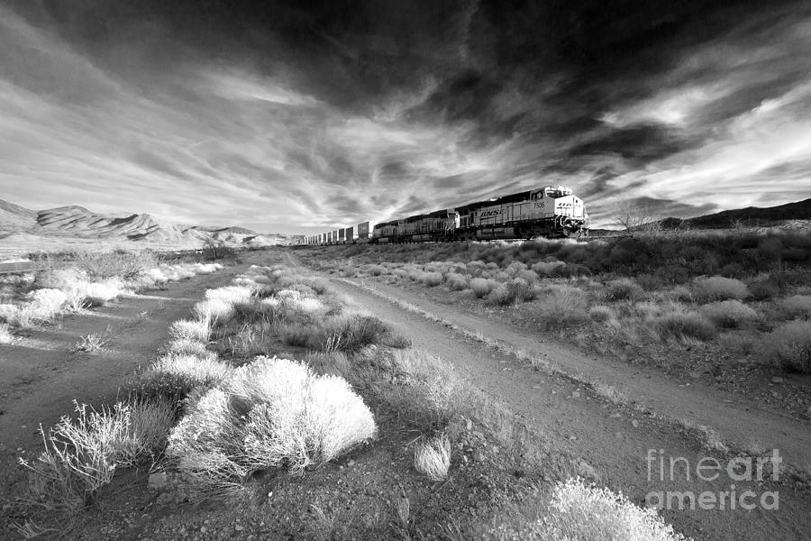 Santa Fe Photograph - Freight Arizona  by Rob Hawkins