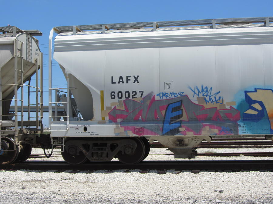 Freight Train Graffiti 7 Photograph by Anita Burgermeister