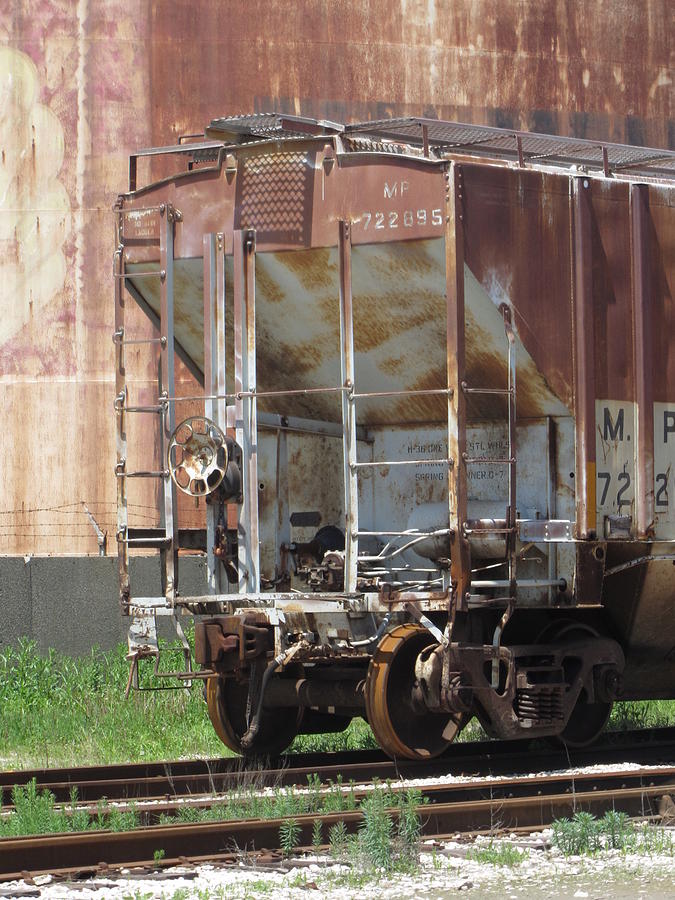 Freight Train Wheels 12 Photograph by Anita Burgermeister
