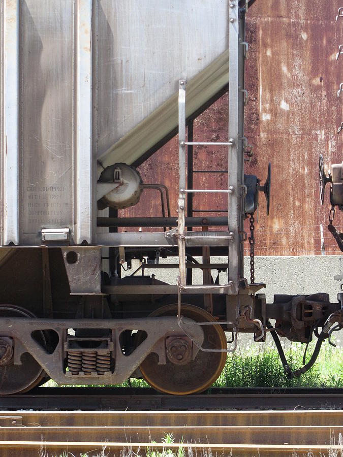 Freight Train Wheels 16 Photograph by Anita Burgermeister