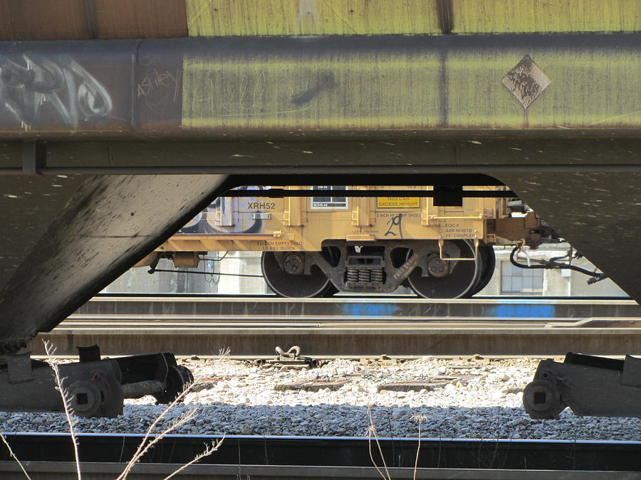 Freight Train Wheels 3 Photograph by Anita Burgermeister