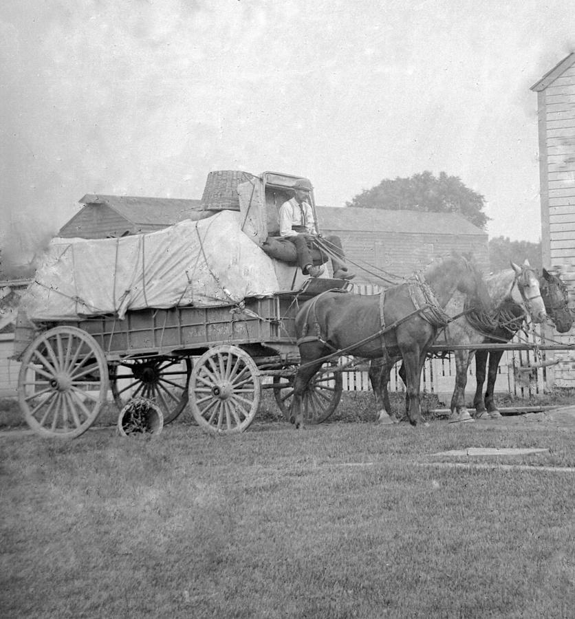 Freight Wagon  Photograph by William Haggart
