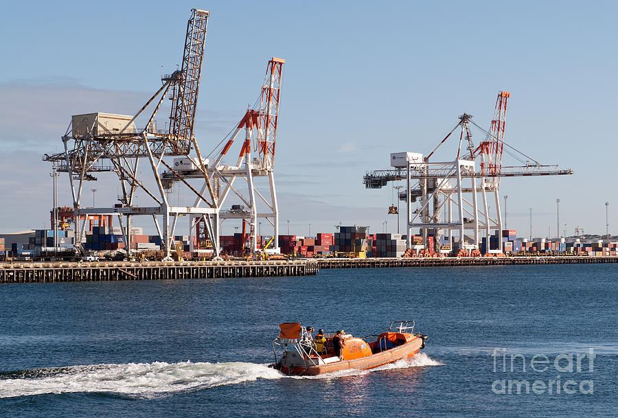 Fremantle Port Photograph by Rick Piper Photography
