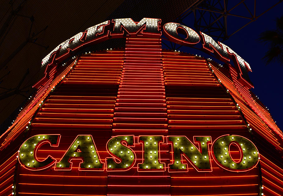 Fremont Casino Photograph by David Lee Thompson