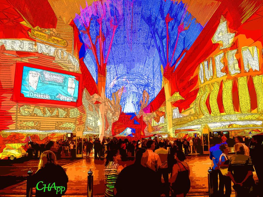 Fremont Street Photograph by C H Apperson