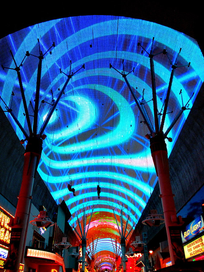 Fremont Street Experience Four Photograph by Randall Weidner