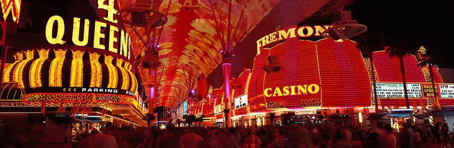 Sign Photograph - Fremont Street, Las Vegas, Nevada, Usa by Panoramic Images