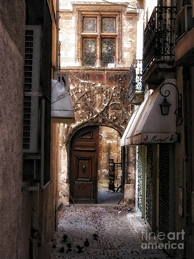 French Alley Photograph by Timothy Hacker
