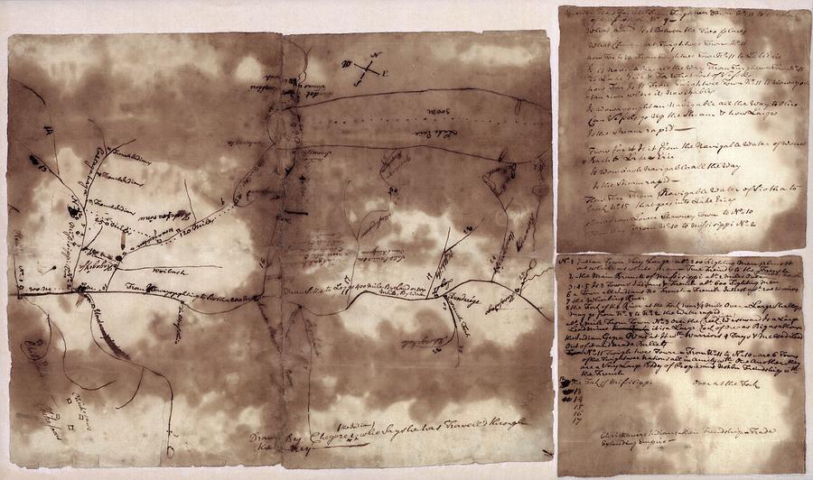 French And Indian War Map Photograph by Library Of Congress, Geography And Map Division