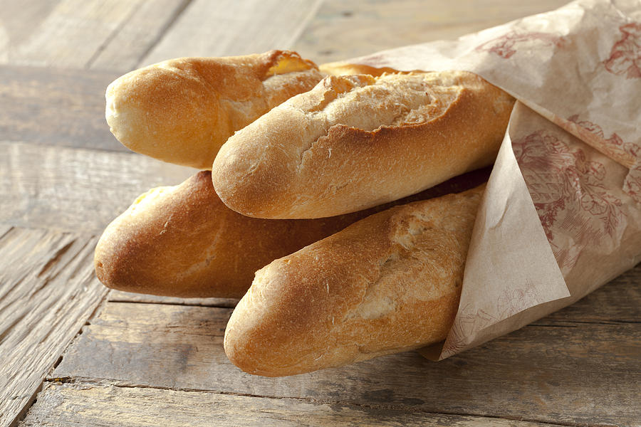 French baguettes Photograph by PicturePartners
