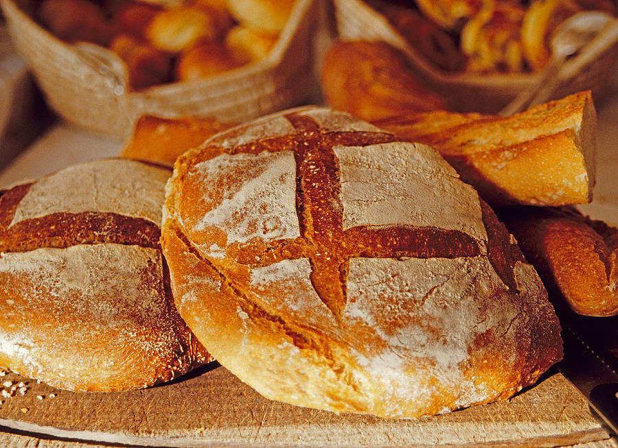 French bread Photograph by Dennis Cox