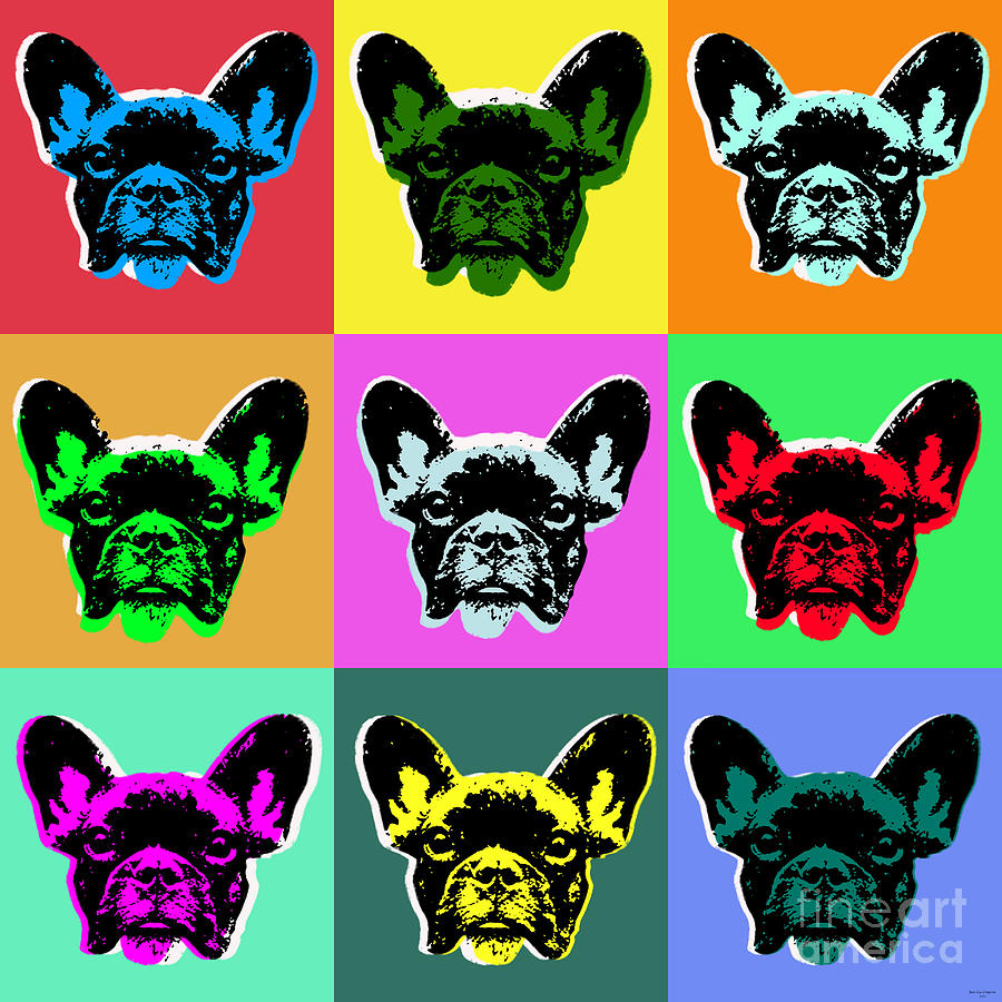 French Bulldog Digital Art by Jean luc Comperat