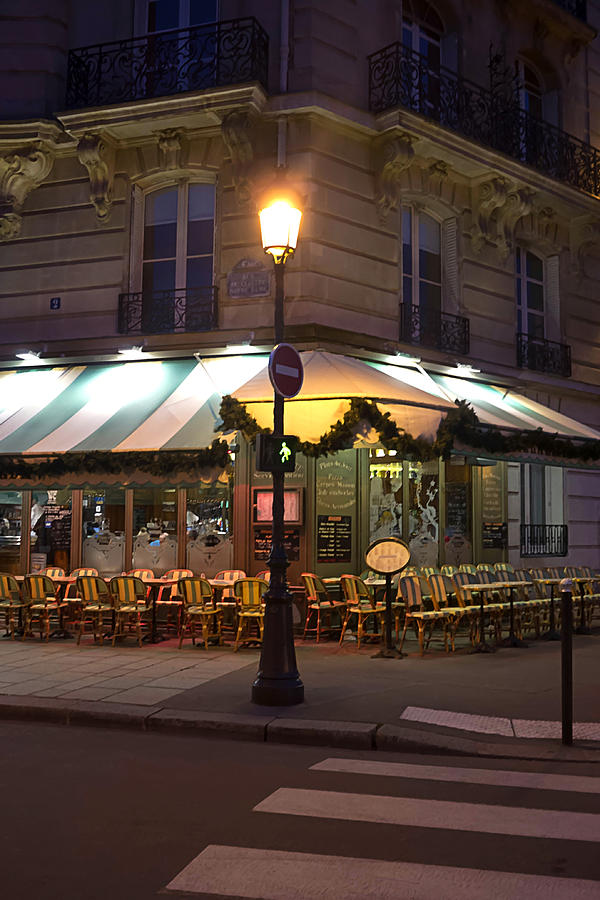 French Cafe Photograph by Art Block Collections