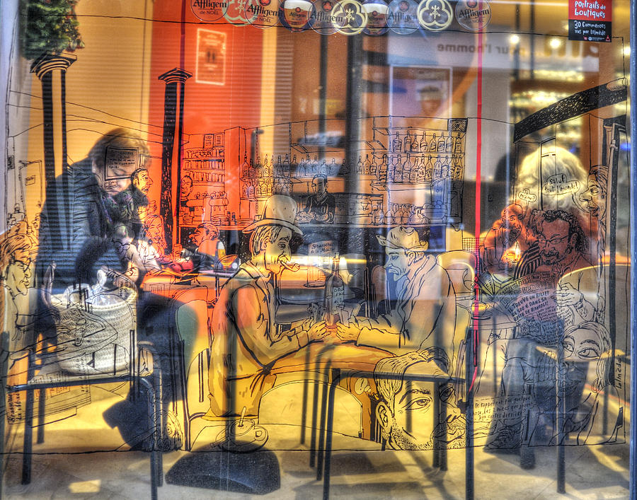 French Cafe Life Photograph by Jean Gill