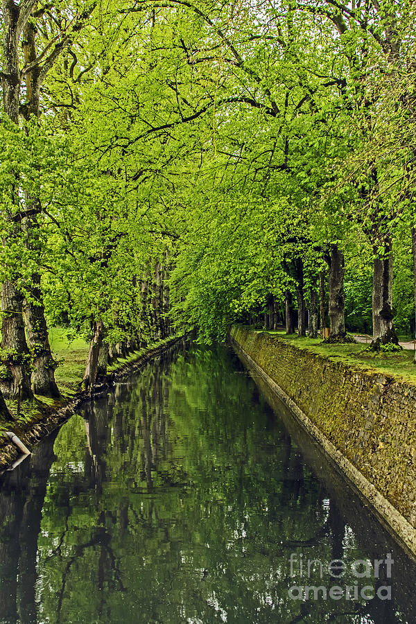 French Canal Photograph by Elvis Vaughn