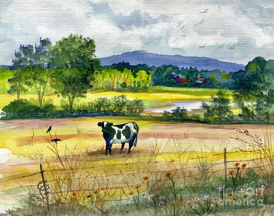 French Creek Farm Painting by Marilyn Smith