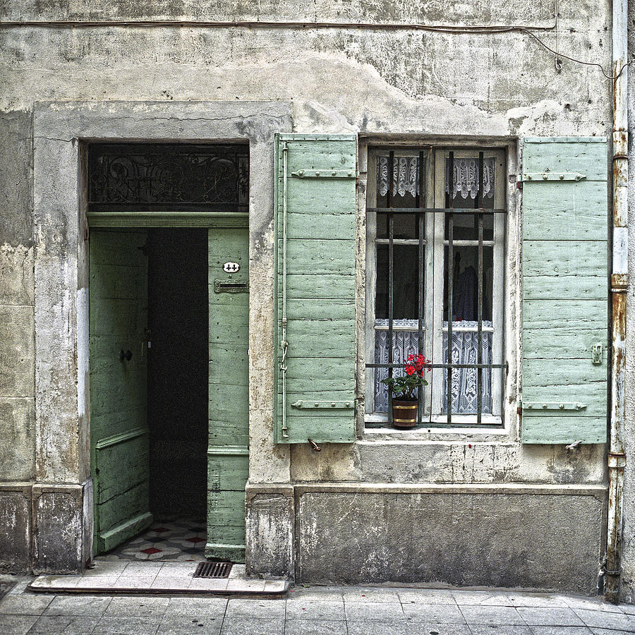 French Door 44 Photograph by Robert Fawcett