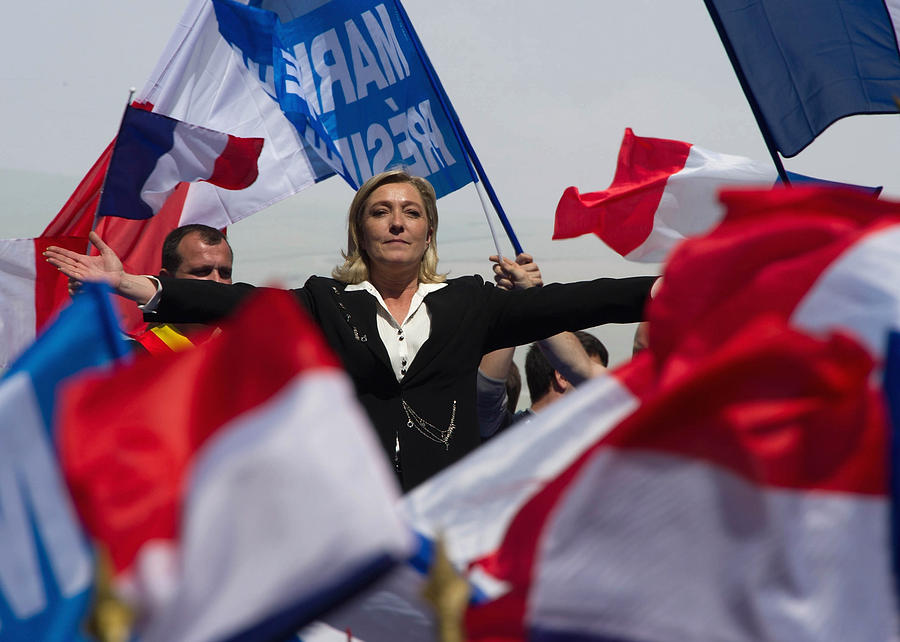 French Far Right Party Front National May Day Demonstration In Paris Photograph by Pascal Le Segretain French Far Right Party Front National May Day Demonstration In Paris Photograph by Pascal Le Segretain