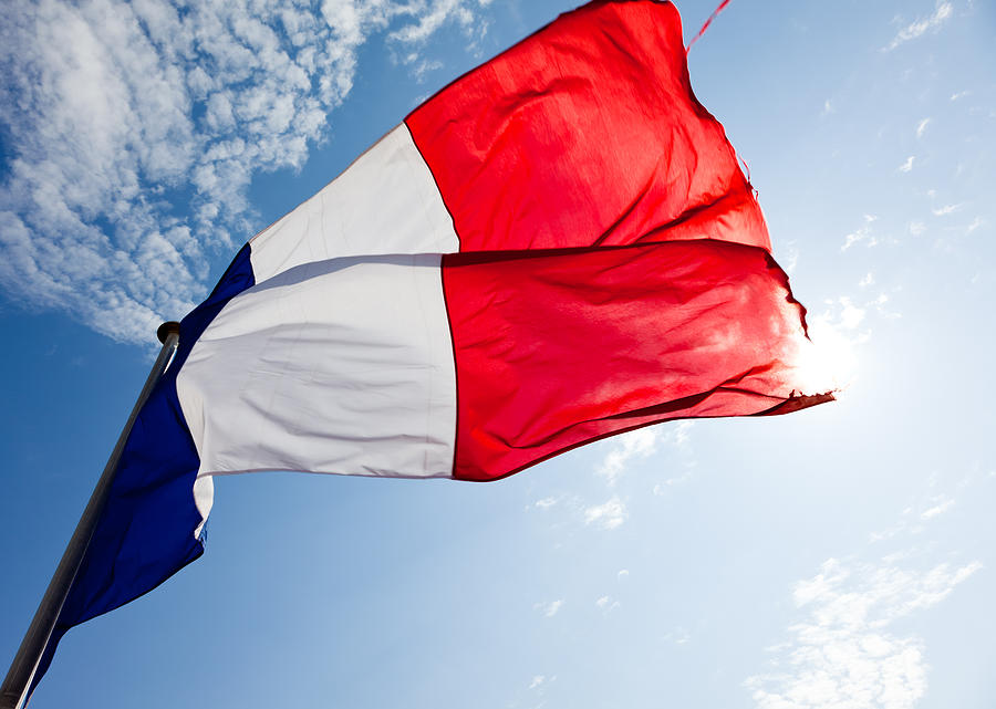 French flag Photograph by Lightkey