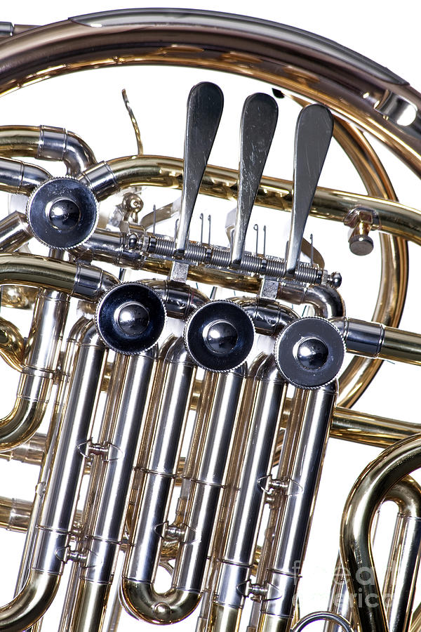 French Horn Valves Classic Photograph in Color 3439.02 Photograph by M K Miller